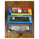 HO Scale Freight Cars Set of Three