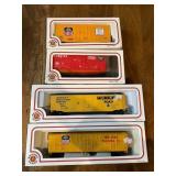 HO Scale Bachmann Train Cars
