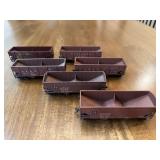6 Athearn Hopper Cars4.5' long