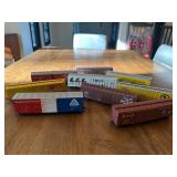 Set of 9 Box Cars7.5' long