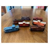 Vtg Train Cabooses5' long