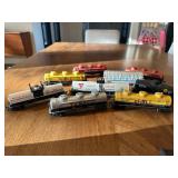 Vtg Dome/Tank Cars Assortment6.5'