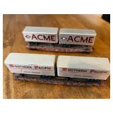 Vtg HO Scale Train Freight Cars