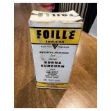 Foille Emulsion Antiseptic-Analgesic 4'' Tall