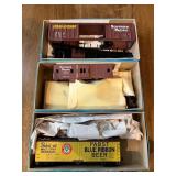 Three Athearn Model Trains