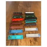 Vtg Model Train Cars 4''