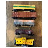Vtg HO Scale Model Train Cars 4.5''-7''