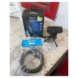 Electronics Lot: LED Humidifier, Camera, Cable