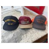 Three Casual Baseball Caps