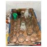 Glassware with Decorative Designs