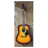 Galveston Acoustic Guitar With Sunburst Finish