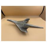 Vintage Cast Aluminum Airplane Decor