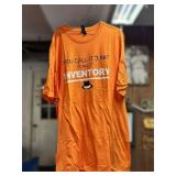 Orange Shirt With Inventory Phrase