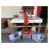 Holiday Lot With Christmas and Fall Items
