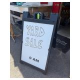 Signicade Deluxe Plasticade Sidewalk Sign