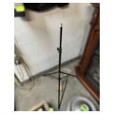 Adjustable Black Metal Stand