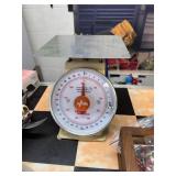 Analog Kitchen Scale with Flat Top
