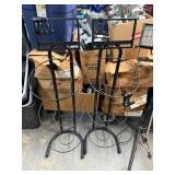 2 Metal Display Racks, ~48' Tall