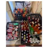 Glass Bottle and Can Soft Drinks