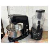 Oster Mixer and Black & Decker Food Processor