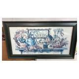 Framed Artwork by Barbara Mock