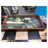 Wooden Display Box with Glass Lid