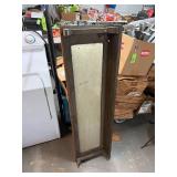 Wooden Mantel Top With Mirror Insert