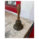 Brass Hand Bell with Wooden Handle