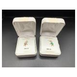 Gold June and December Pendants