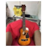 First Act Acoustic Guitar with Sunburst Finish