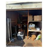 Contents of Shed, Excludes Wood Shelving