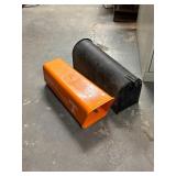 Two Mailboxes, Including News Sentinel Design