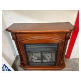 Wooden Electric Fireplace Mantel
