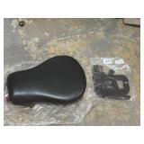 Black Bicycle Seat and Mounting Kit