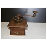 Vtg Tabletop Coffee Grinder