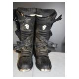 Pair of Men's Black Thor Blitz XP Motorcross Boots
