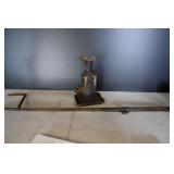 Vtg Automotive Jack w/ Handle