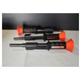Set of 3 Ramset Hammer Shot Fastners