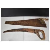 Pair of Vtg Hand & Limb Saws