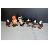 Lot of Ceramic Bird Figures