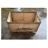 Vtg W.T. Grant Co Canvas Storage Tote