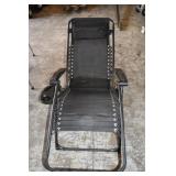 Folding Anti Gravity Chair w/ Drink Tray