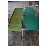 Pair of Vintage Folding Cots