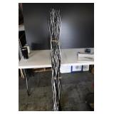 Faux Wood Vase Decor