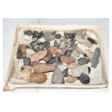 Lot of Fossils and Arrowheads