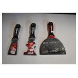 Set of 3 Husky Putty Knives