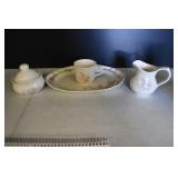 Vtg Pfaltzgraff Tea Rose Dishes