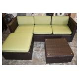 3 Piece Outdoor Wicker Patio Set