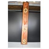 Hand Made Go Vols Wood Sign
