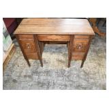 Vtg Wood Desk